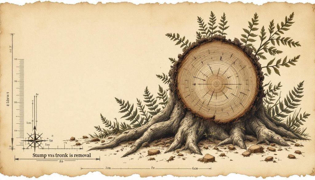 Stump vs Trunk Removal: Explained