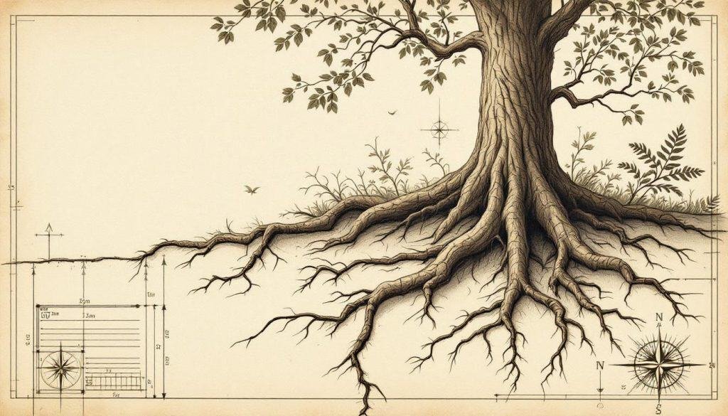 Tree Root Spread by Species From the Ground Up