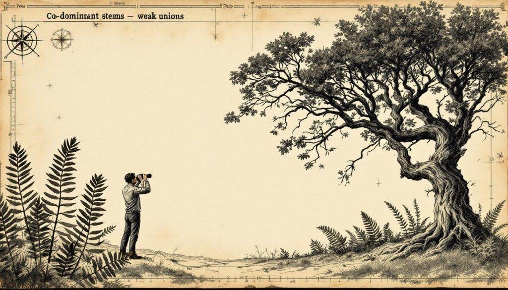 Co-dominant Stems Weak Unions: Explained by Arborists