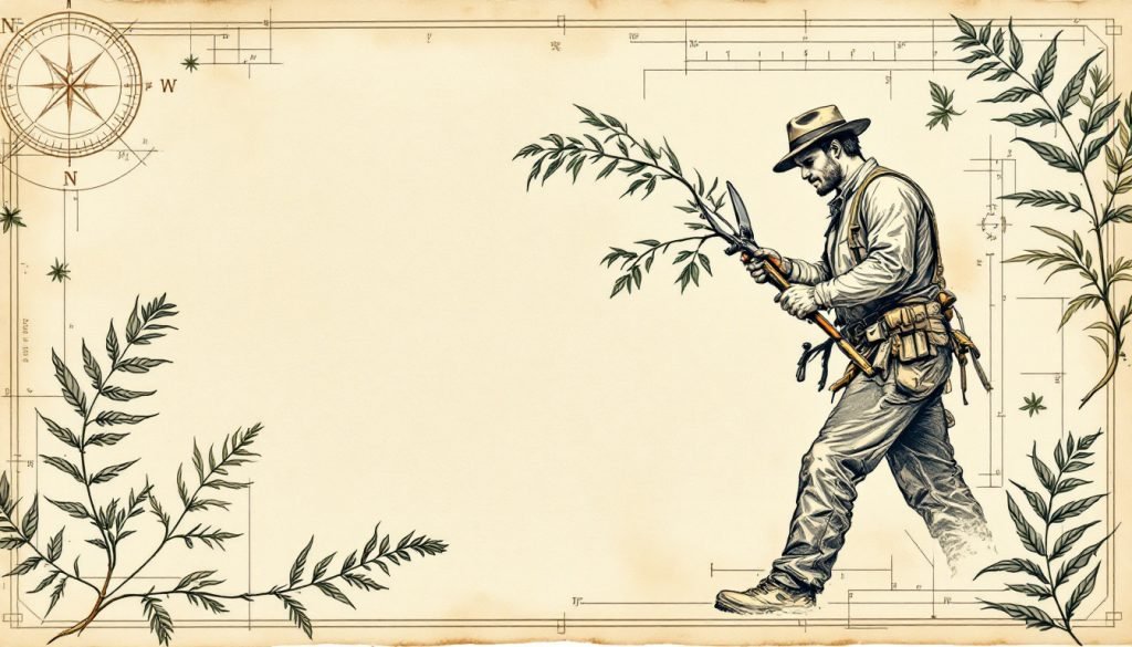 Cutting Branches with Loppers From the Ground Up