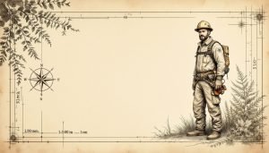Professional arborist wearing complete chainsaw safety gear including helmet, chaps, gloves, and boots